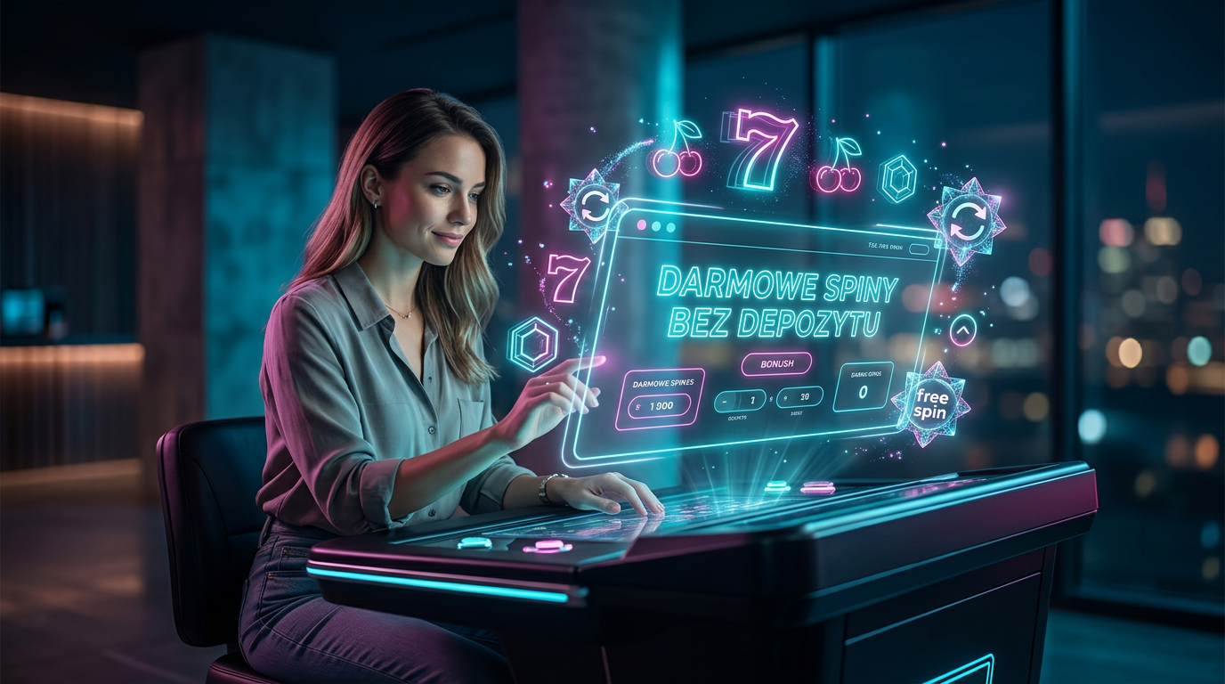 Darmowe Spiny Bez Depozytu 2026 - Modern Gaming Illustration
